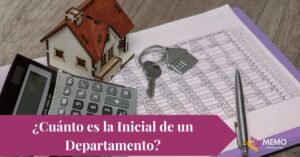 Cuanto es la Inicial de un Departamento